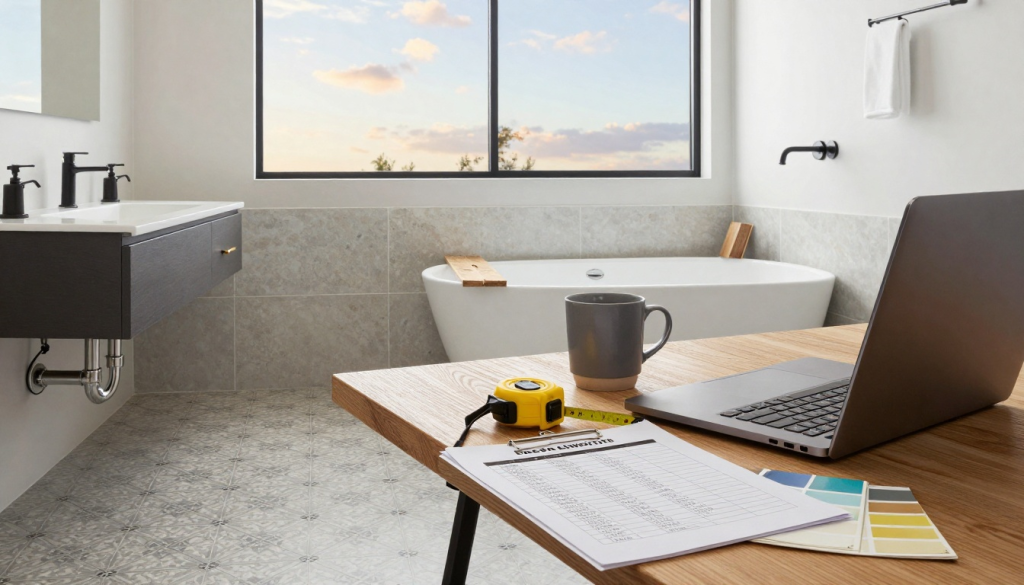 bathroom remodel checklist