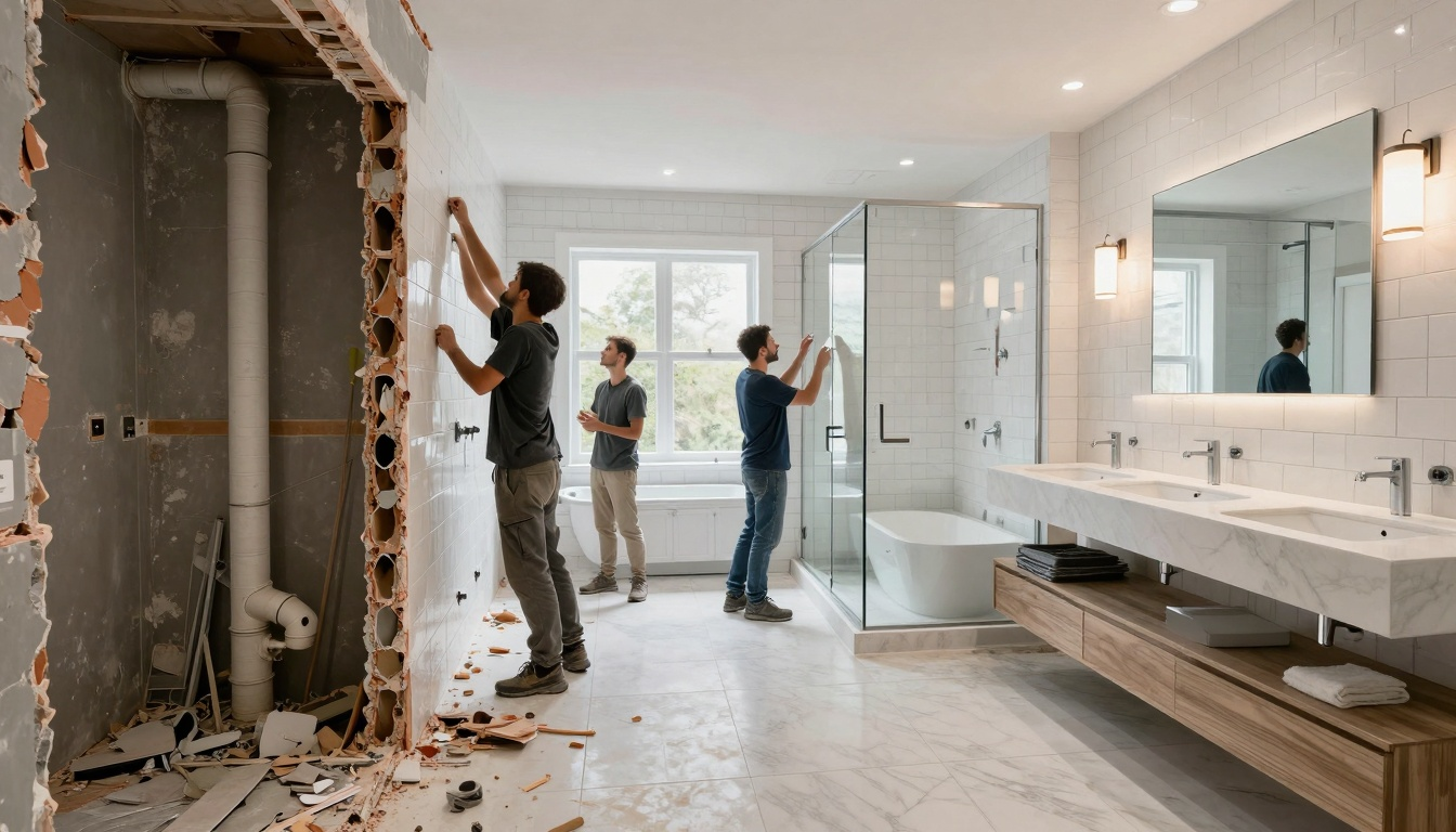 bathroom remodeling timeline