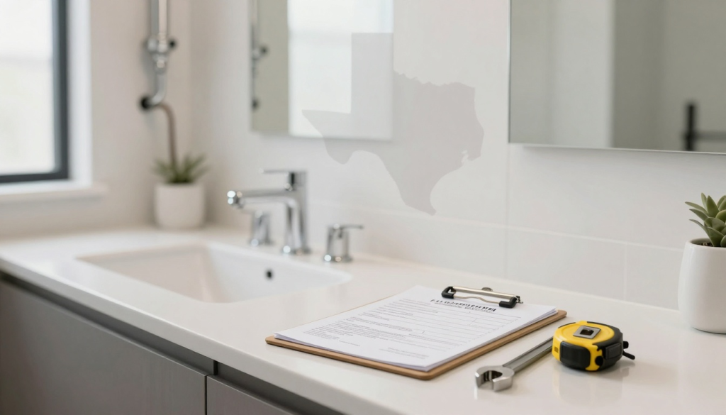 Bathroom remodel permit Texas
