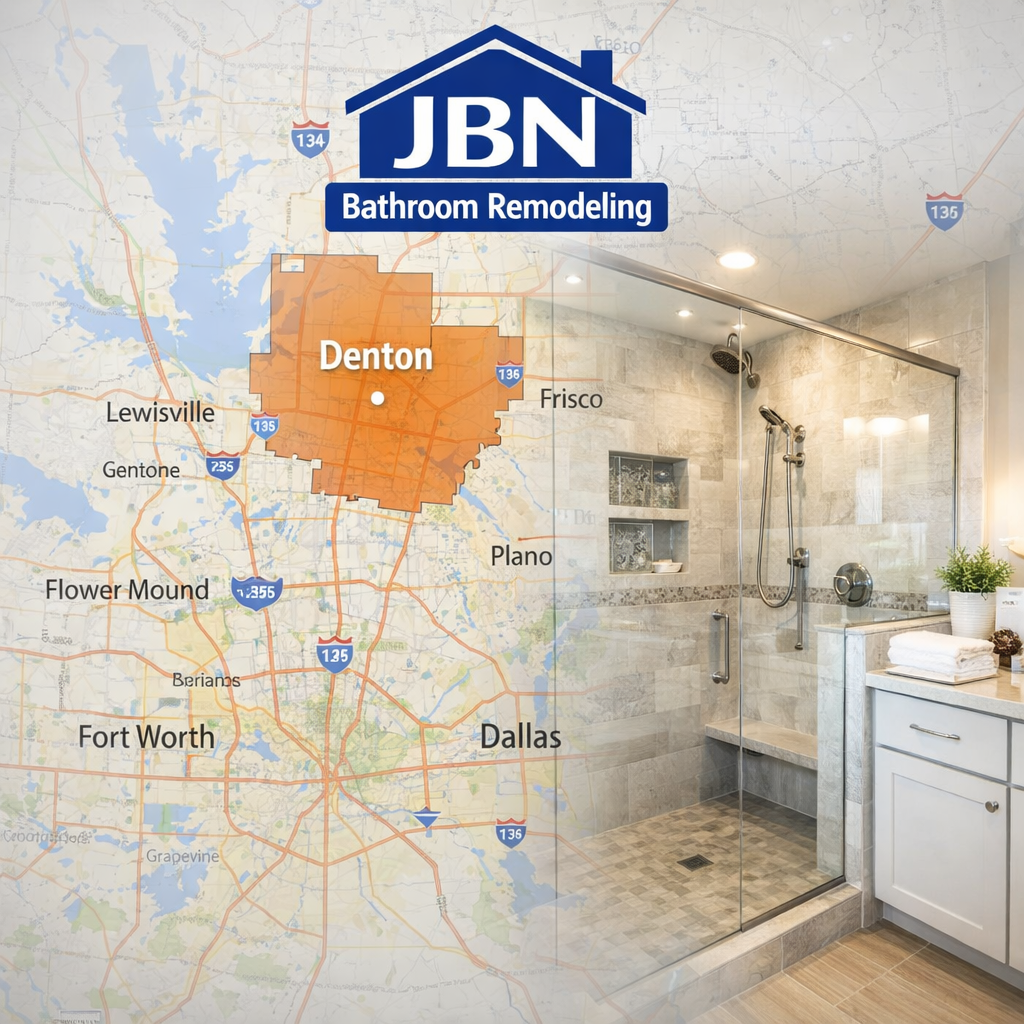 Denton County Bathroom Remodel Showcase
