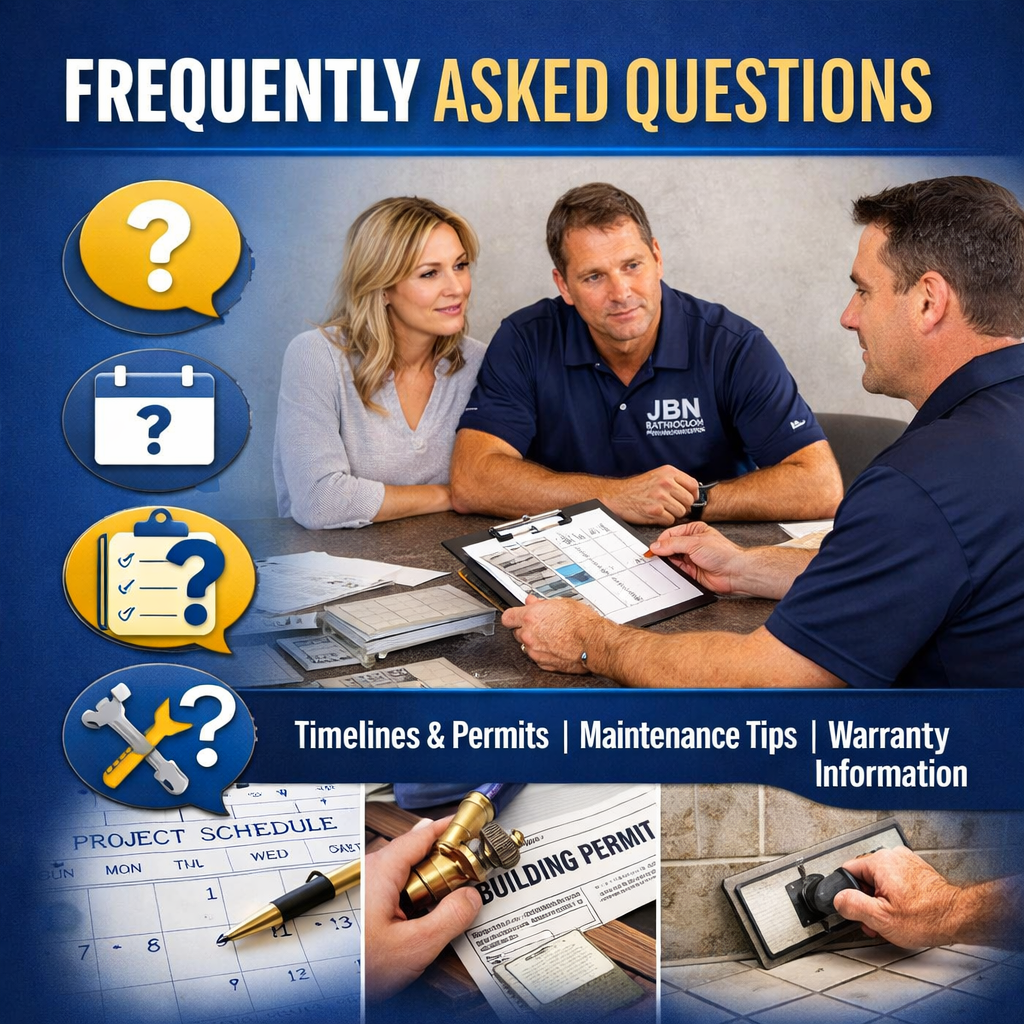 Frequently Asked Questions About Shower Remodeling