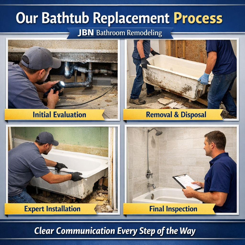 Our Bathtub Replacement Process