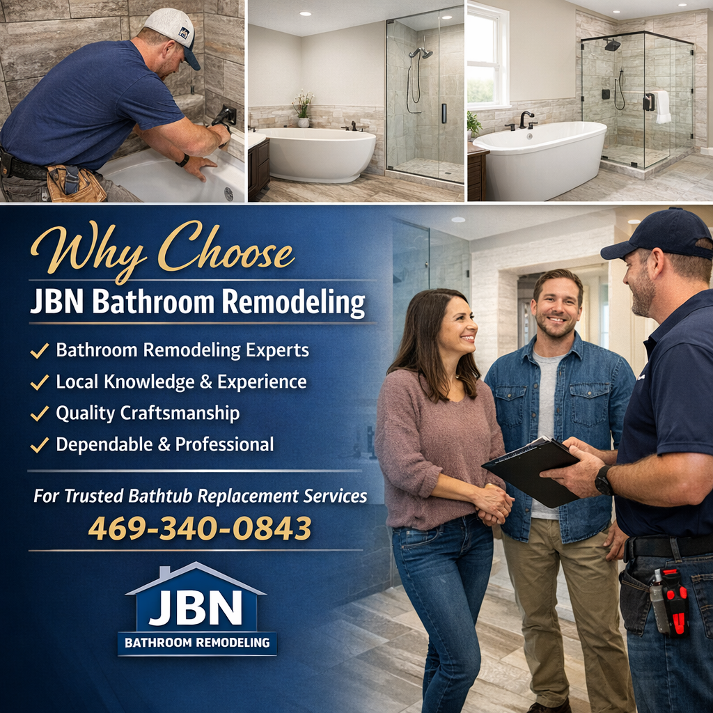 Why Choose JBN Bathroom Remodeling