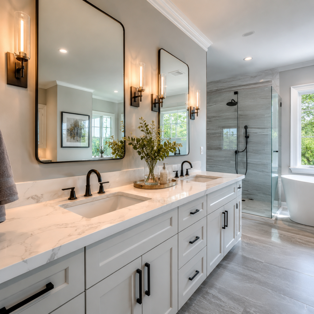 Double Sink Vanity